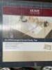 HOME DECORATORS COLLECTION 37 in. W x 22 in. D Stone Effects Vanity Top in Dune with White Sink - 3
