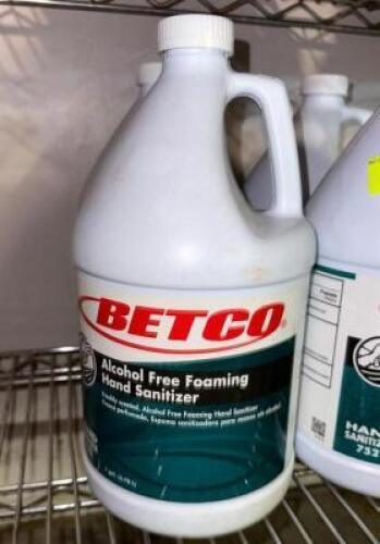 (4)- ONE GALLON JUGS OF HAND SANITIZER