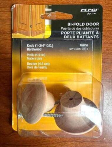 (2)- BOXES OF BI-FOLD DOOR HARDWARE