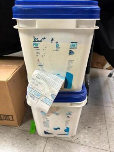 (2)- BUCKETS OF LAUNDRY DETERGENT