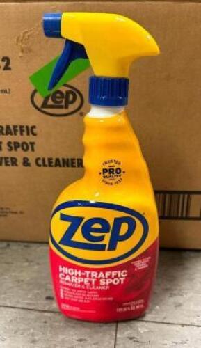 CASE OF ZEP CARPET SPOT REMOVER