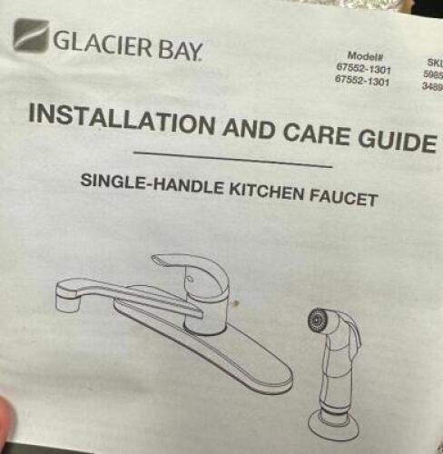 GLACIER BAY KITCHEN FAUCET