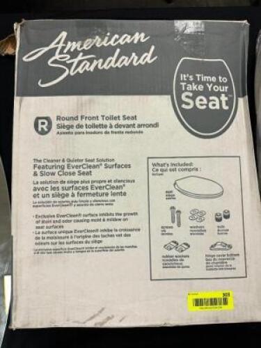 WHITE TOLIET SEAT