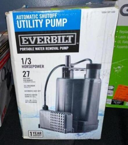 PORTABLE WATER REMOVAL PUMP