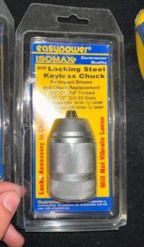 (4)- KEYLESS CHUCKS