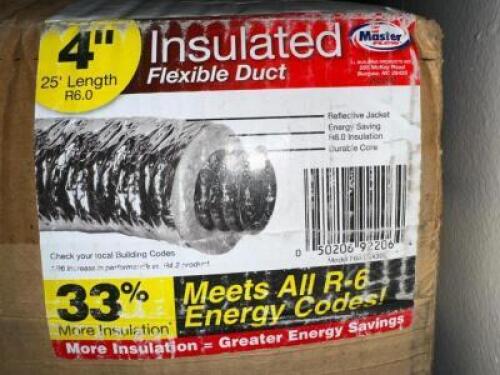 4" INSULATED FLEX DUCT