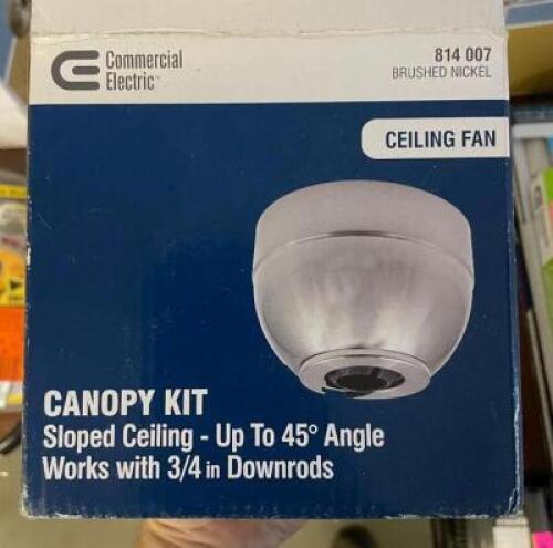 COMMERCIAL ELECTRIC SLOPED CEILING CANOPY KIT