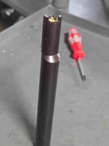 DESCRIPTION: (1) 16MM MAX DEPTH, LEFT HAND INDEXABLE GROOVING TOOLHOLDER BRAND/MODEL: HERTEL 45742160 SIZE: $127.97 RETAIL$: 3/4 " x 3/4 " Shank QTY: