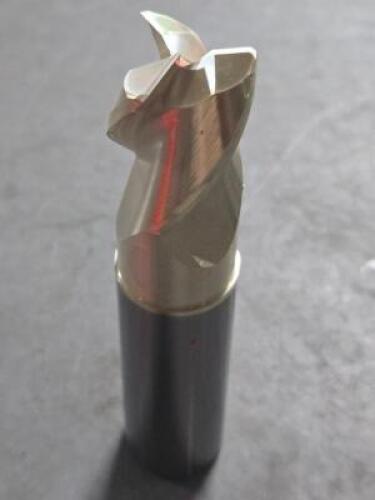 DESCRIPTION: (1) CARBIDE CORNER RADIUS END MILL BRAND/MODEL: ACCUPRO 48339378 SIZE: 1" DIA 1-1/4" LOC RETAIL$: $334.39 QTY: 1