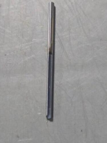 DESCRIPTION: (4) CARBIDE SINLE FLUTE DRILL BRAND/MODEL: DESIGN RITE D43042/ALTIN SIZE: #43 DIA QTY: 4