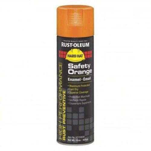 DESCRIPTION: (6) RUST PREVENTATIVE SPRAY PAINT BRAND/MODEL: RUST-OLEUM #5H899 INFORMATION: SAFETY ORANGE, GLOSS SIZE: 15 OZ RETAIL$: $16.42 EA QTY: 6
