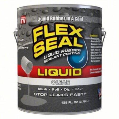 DESCRIPTION: (1) LIQUID RUBBER BRAND/MODEL: FLEX SEAL #61TJ29 SIZE: 1 GALLON RETAIL$: $171.70 EA QTY: 1