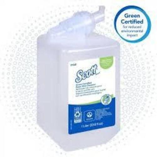 DESCRIPTION: (4) FOAMING HAND SOAP REFILL BRAND/MODEL: SCOTT #91565 SIZE: 33.8 OZ RETAIL$: $11.00 EA QTY: 4
