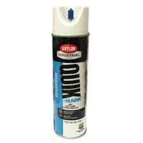 DESCRIPTION: (6) LINE MARKING SPRAY PAINT BRAND/MODEL: KRYLON QUIK MARK INFORMATION: WHITE SIZE: 17 OZ RETAIL$: $20.00 EA QTY: 6