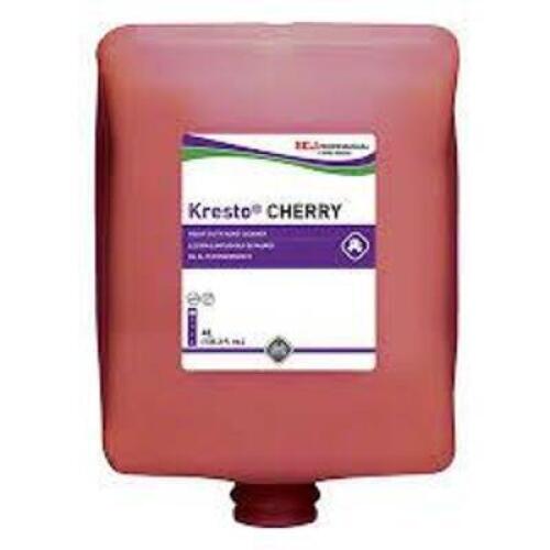 DESCRIPTION: (1) HEAVY DUTY HAND CLEANER BRAND/MODEL: KRESTO INFORMATION: CHERRY SIZE: 4 L RETAIL$: $30.00 TOTAL QTY: 1