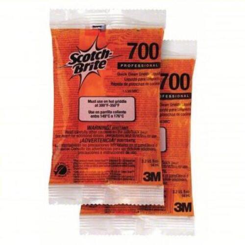 DESCRIPTION: (1) CASE OF (40) GRIDDLE CLEANER AND DEGREASER BRAND/MODEL: SCOTCH-BRITE #16Z997 SIZE: 3.2 OZ PACKETS RETAIL$: $127.87 EA QTY: 1