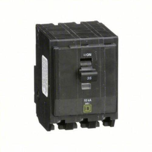 DESCRIPTION: (1) MINIATURE CIRCUIT BREAKER BRAND/MODEL: SQUARE D #5B761 SIZE: 35 A, 120/240V AC, Three Phase, 10kA at 120/240V AC, QO, 3 Poles RETAIL$