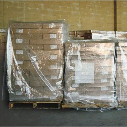 DESCRIPTION: (1) PACK OF (50) PALLET COVERSINFORMATION: CLEARSIZE:&nbsp;68 in Wd, 65 in Dp, 82 in LgRETAIL$: $323.51&nbsp;EAQTY: 1