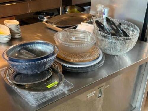 ASSORTED SERVING PLATERS