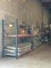 (4) - SECTIONS OF MULTI HEIGHT TEAR DROP PALLET RACKING WITH WIRE DECKING