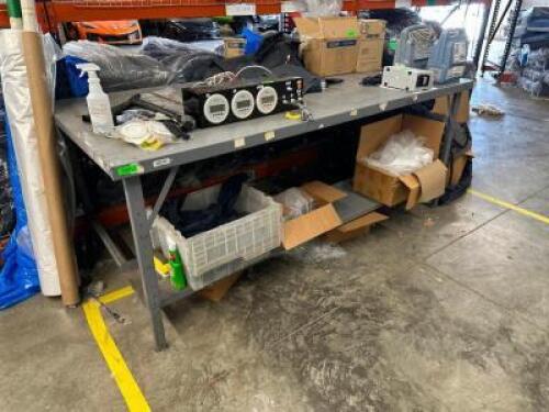 8 FT. WORK TABLE