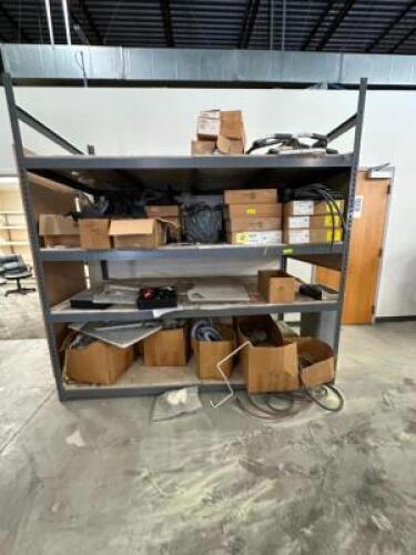 CONTENTS OF SHELF- ASSORTED MEDICAL PARTS