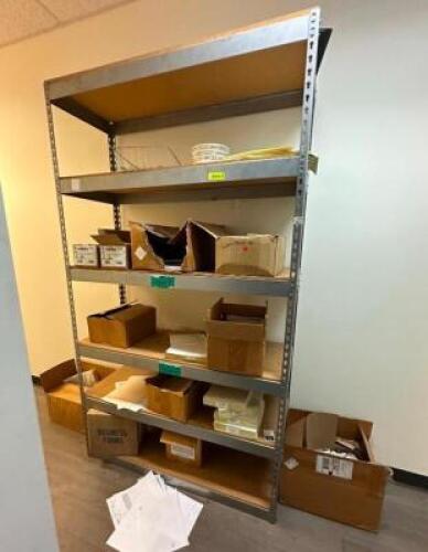 SHELF WITH CONTENTS