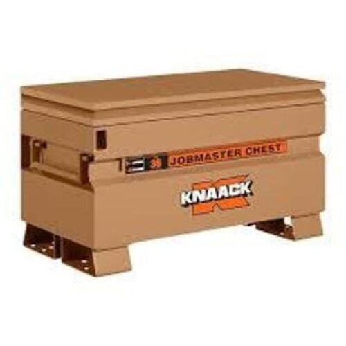 DESCRIPTION: (1) STORAGE CHEST BRAND/MODEL: KNAACK #36 INFORMATION: BROWN SIZE: 36" x 19" x 21-1/2" RETAIL$: $716.30 EA QTY: 1
