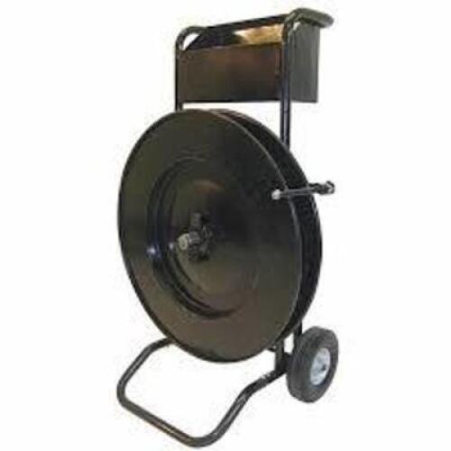 DESCRIPTION: (1) STRAPPING DISPENSER BRAND/MODEL: PAC STRAPPING PRODUCTS #DSP HD INFORMATION: BLACK, FITS 1/2 IN STRAP WD, 0.02 IN THICK, 1,180 LB BRE