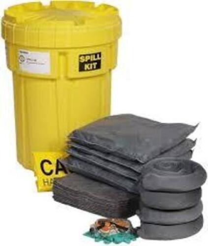 DESCRIPTION: (2) UNIVERSAL SALVAGE DRUM SPILL KIT BRAND/MODEL: SPILLTECH #KITU1018 INFORMATION: YELLOW SIZE: 30 GALLONS, 23" DIA, 30" RETAIL$: $345.00
