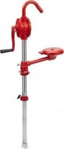 DESCRIPTION: (1) IRON ROTARY DRUM PUMP BRAND/MODEL: WESCO #270021 RETAIL$: $98.95 EA QTY: 1