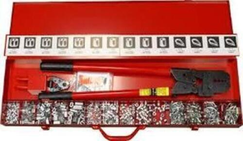 DESCRIPTION: (1) HAND SWAGING KIT BRAND/MODEL: LOOS #AZP KIT RETAIL$: $855.00 EA QTY: 1