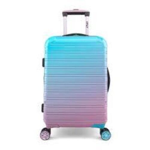DESCRIPTION: (1) HARDSIDE LUGGAGE BAG BRAND/MODEL: IFLY INFORMATION: PURPLE AND BLUE SIZE: 20" RETAIL$: $108.00 EA QTY: 1