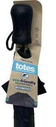 DESCRIPTION: (1) ECO-FRIENDLY UMBRELLA BRAND/MODEL: TOTES #574585800 INFORMATION: BLACK RETAIL$: $14.19 EA QTY: 1