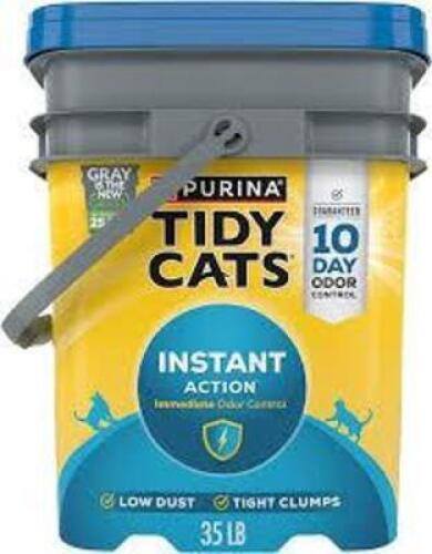 DESCRIPTION: (1) TIDY CATS CLUMPING LITTERBRAND/MODEL: PURINAINFORMATION: 10 DAY ODOR CONTROLSIZE: 35LBRETAIL$: $35.47 EAQTY: 1
