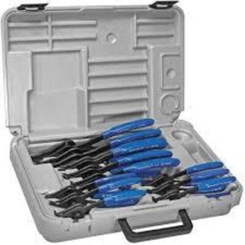 DESCRIPTION: (1) RETAINING RING PLIERS SET BRAND/MODEL: IMPERIAL #IR-12K INFORMATION: 12 PLIERS RETAIL$: $277.79 EA QTY: 1