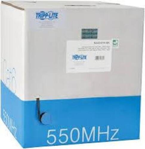 DESCRIPTION: (1) CATEGORY 6 GIGABIT SOLID CORD BRAND/MODEL: TRIPP-LITE #N222-01K-BK SIZE: 1000' RETAIL$: $207.25 EA QTY: 1