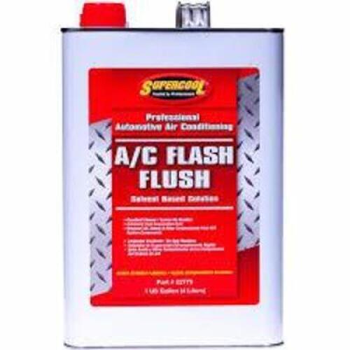 DESCRIPTION: (1) AC FLUSH BRAND/MODEL: SUPERCOOL #12V182 SIZE: 1 GALLON RETAIL$: $81.73 EA QTY: 1