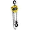 DESCRIPTION: (1) MANUAL CHAIN HOIST BRAND/MODEL: LIFT-ALL #18034629 INFORMATION: YELLOW, 2000 LB CAPACITY SIZE: 10' RETAIL$: $1112.11 EA QTY: 1
