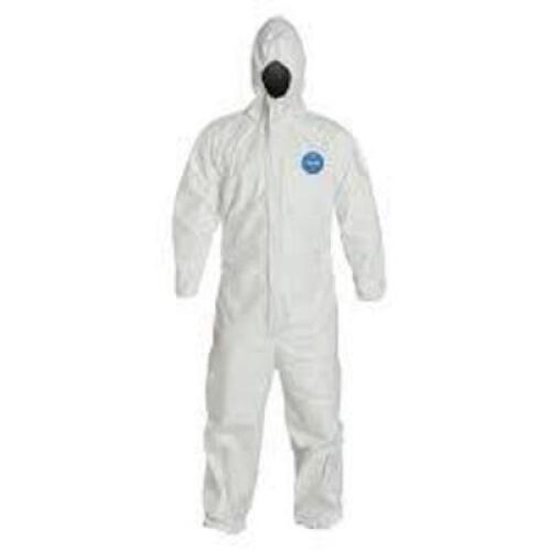 DESCRIPTION: (1) CASE OF (25) DISPOSABLE COVERALLS BRAND/MODEL: TYVEK INFORMATION: WHITE SIZE: LARGE RETAIL$: $330.95 EA QTY: 1