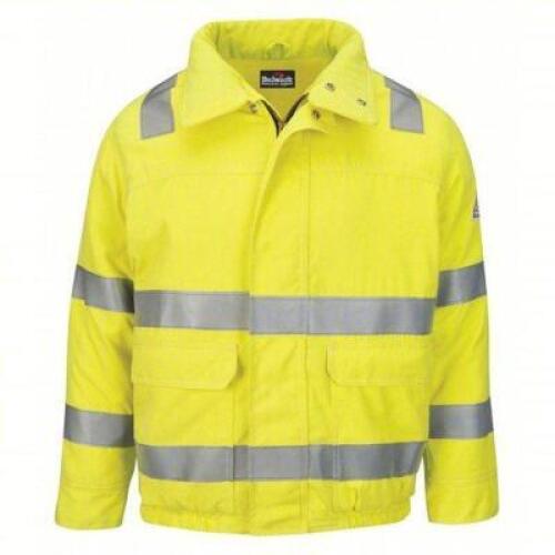 DESCRIPTION: (1) FR JACKET BRAND/MODEL: VF IMAGEWEAR #458L51 INFORMATION: YELLOW SIZE: LARGE RETAIL$: $262.00 EA QTY: 1