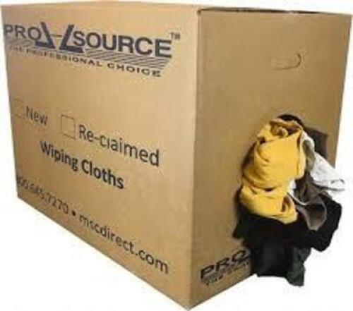 DESCRIPTION: (1) CASE OF RECLAIMED WIPING CLOTH BRAND/MODEL: PRO SOURCE RETAIL$: $86.21 EA QTY: 1