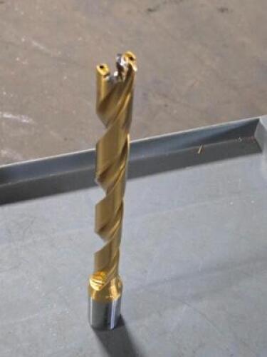 DESCRIPTION: (1) REPLACEABLE TIP DRILL BRAND/MODEL: INGERSOLL 6127799 SIZE: 0.7087 TO 0.7441" DIA 8-1/2" MAX D RETAIL$: $583.00 QTY: 1