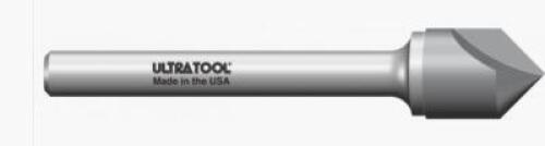 DESCRIPTION: (4) CARBIDE COUNTERSINK BRAND/MODEL: ULTRATOOL 91624 SIZE: 3/8" DIA 1/4" SD RETAIL$: $89.32 QTY: 4