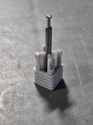 DESCRIPTION: (4) WOODRUFF KEYSEAT CUTTER BRAND/MODEL: HARVEY TOOL 67510 SIZE: 1/8" CUT DIA 1/8" SD RETAIL$: $342.80 QTY: 4