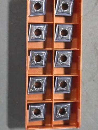 DESCRIPTION: (20) CARBIDE TURNING INSERT BRAND/MODEL: ISCAR CNMG 432-M3M IC806 RETAIL$: $323.00 QTY: 20