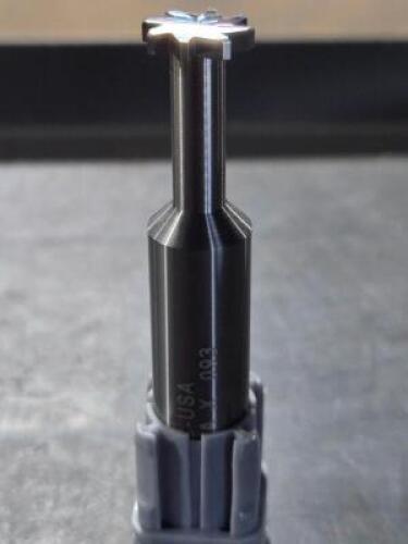 DESCRIPTION: (3) WOODRUFF KEYSEAT CUTTER BRAND/MODEL: HARVEY TOOL 990350 SIZE: 1/2" DIA 3/32" CUT WIDTH 1/2" SD RETAIL$: $375.00 QTY: 3