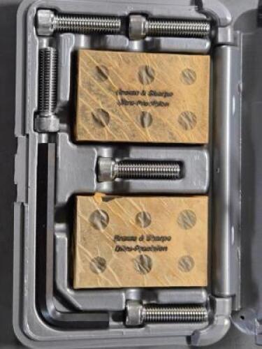 DESCRIPTION: (1) UNIVERSAL 1-2-3 BLOCK SET BRAND/MODEL: BROWN-SHARPE 599-750-50 RETAIL$: $149.95 QTY: 1