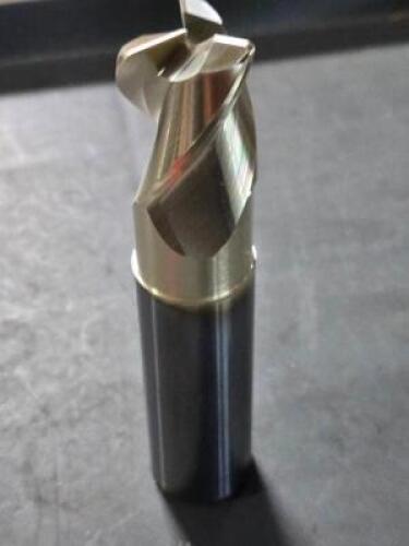 DESCRIPTION: (1) CARBIDE CORNER RADIUS END MILL BRAND/MODEL: ACCUPRO 48339378 SIZE: 1" DIA 1-1/4" LOC RETAIL$: $334.39 QTY: 1