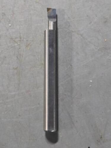 DESCRIPTION: (4) CBN TIPPED BORING BARS BRAND/MODEL: SCT CBN-200500 SIZE: 0.2000" MIN BDIA; 1/2" MAX BDPTH RETAIL$: $642.20 QTY: 4